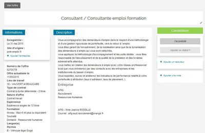 BoxMyJob, le carnet de bord de votre recherche d'emploi