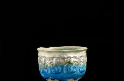 Coupe en céramique turquoise Ghazvénide, 12ème siècle