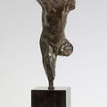 Auguste Rodin (Paris 1840–1917 Meudon), Torse masculin debout, Bronze à patine brune