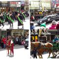 Parade de la Saint Patrick sous le soleil exactement