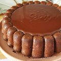 Fondant au chocolat et sa ganache 