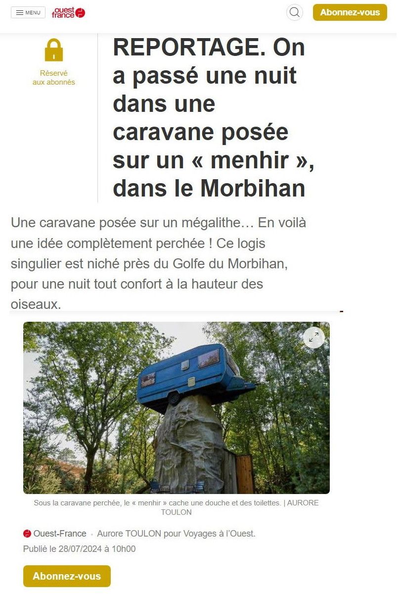 le coup du menhir