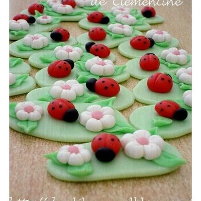 des coccinelles pour Clémentine