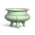A 'Longquan' celadon tripod incense censer, Southern Song-Yuan dynasty (1160-1366)
