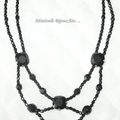 Collier gothique noir