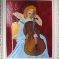 Sur scéne avec la Violoncelliste