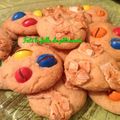 Cookies nougat ou m & m's.....