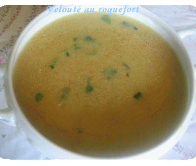 Velouté au roquefort