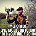 Live aujourd'hui à 16h00 sur facebook