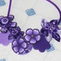 Collier fleuri