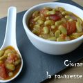 Curry vert de flageolets à la tomate