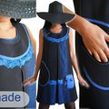 Le bleu Colbat : Couleur de la tendance Mode de l'hiver 2013.2014 ! Une robe trapèze à glisser dans son dressing ! 