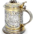 A large silvergilt Baroque tankard, Danzig (Gdansk), late 17th century
