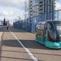 British Level 4 driverless pods are whizzing along ... er, a London path