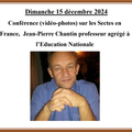 Conférence du 15 Décembre