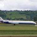 Aéroport Tarbes-Lourdes-Pyrénées: Blue Line: McDonnell Douglas MD-83 (DC-9-83): F-GMLX: MSN 49823/1540.