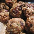 Keftas de boeuf (boulettes de boeuf) et sauce tomate épicée