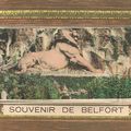 Le Lion de Belfort se déplie (carte postale système n°2) ! 