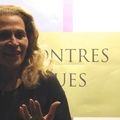 Suzanne Dracius, aux Rencontres poétiques chez Tiasci - Paalam, en mars 2014