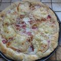 Pizza à la raclette