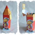 Maquette : pour lui offrir sa trousse de crayons de couleur