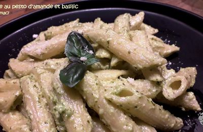 Pennes au pesto d'amande et basilic (C. Lignac)