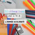 Astuces pour rester motivé jusqu'à la fin de l'année scolaire! ^^