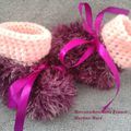 DES PETITS CHAUSSONS TOUT DOUX CHEZ MERCUROCHROCHETTE ! les photos !