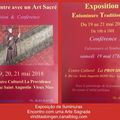 Exposição "Encontro com uma Arte Sagrada" (Rencontre avec un l’Art Sacré), em Nice (França)