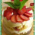 TIRAMISU DE FRAISES