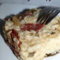 Risotto au chorizo et champignons 