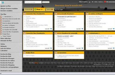 Netvibes une sorte de Newsletter en ligne