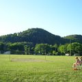 Le luxe au camping de St-Julien de Lampon : l'espace ?