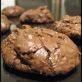 Cookies décadents double chocolat pour mon 50ème article
