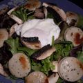 SALADE DE BOUDIN BLANC