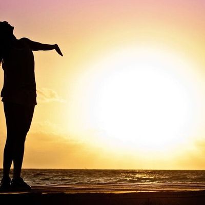 J'ai rêvé d'un ciel bleu ... 