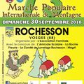 Marche Populaire FFSP Vosges - Dimanche 30 septembre 2018
