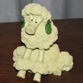 Vegetable French Poodle Cauliflower Figurine