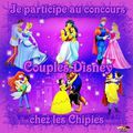 Concours " Couples Disney " chez Les Chipies