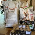 [GRIF' En Fête] Livraison bimestrielle de 90 kilos de croquettes + pâtées. 
