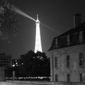 The Eiffel Tower, 10/15/05, 00h00, Paris, France...