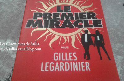 Mes lectures #15 - Le Premier Miracle