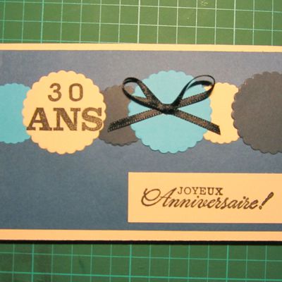 Petite carte d'anniversaire