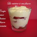 Coupes aux Fraises façon Tiramisu