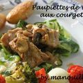 Paupiettes de veau à la courgette