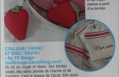 Les petits bonheurs de la couture créative...
