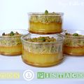 Douceur de Citron sous Crumble de Pistache