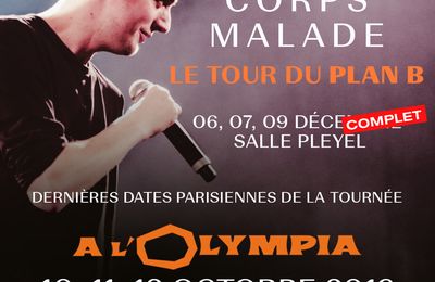 Grand Corps Malade annonce trois concerts à l'Olympia avec le clip de J'suis pas rentré