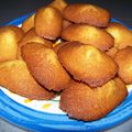 Quelques madeleines au miel et à la fleur