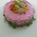 Salad cake - gâteau salade